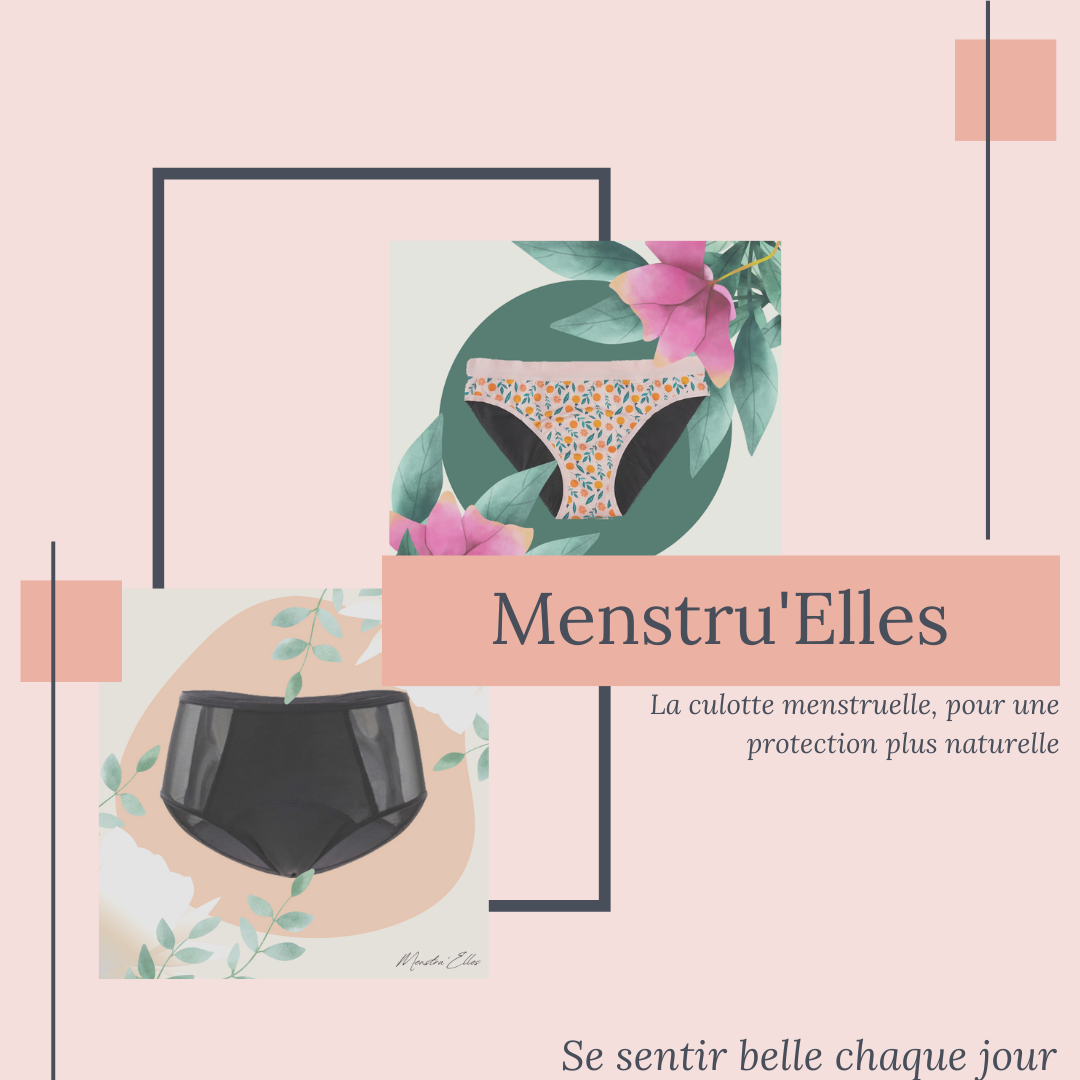 Acceuil Menstru'elles avec la Transparence et l'Orangée culotte menstruelle bienvenue sur notre site